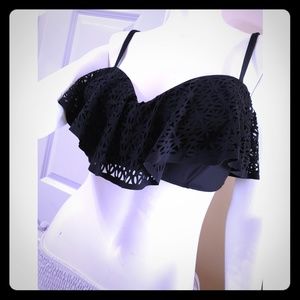 Flounce bikini top XL size 16